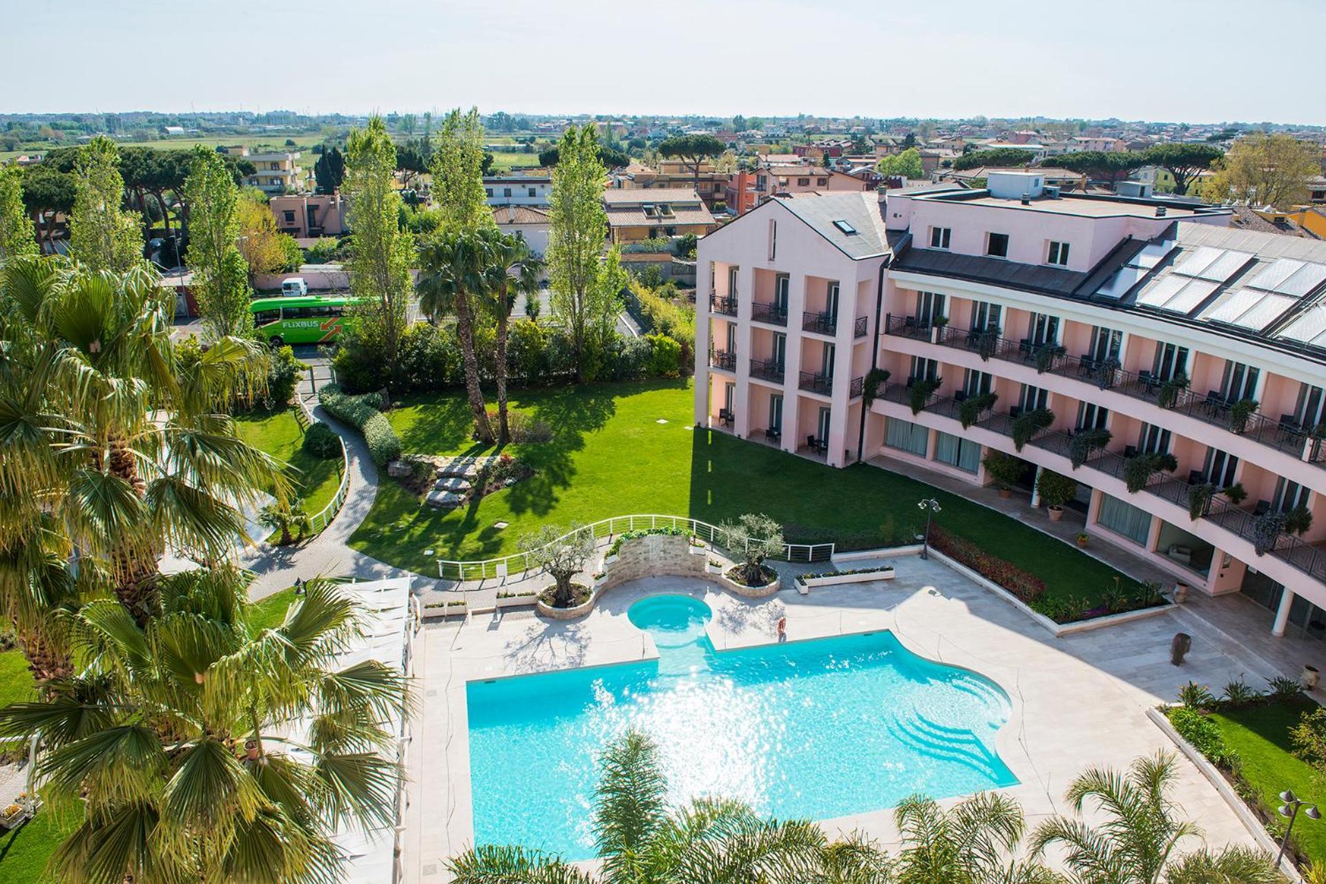 Hotel Isola Sacra Rome Airport Fiumicino Esterno foto